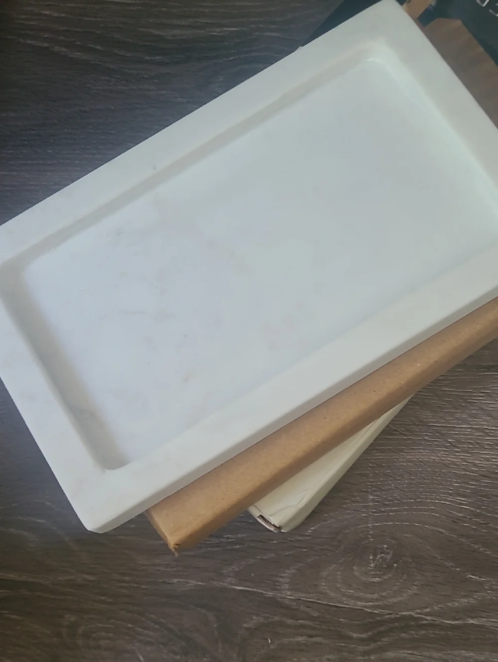 Marble Tray - White